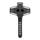 Silikoninis dviračio telefono laikiklis Rockbros LF24166 4-7\", juodas