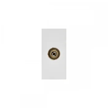TV Antenna Socket Module Maclean MCE726W, White