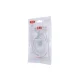 XO NB103 3-in-1 USB į Lightning, USB-C, microUSB laidas, 1m, Baltas