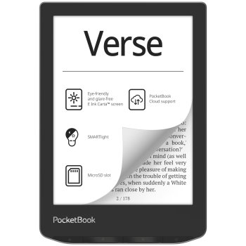 PocketBook Verse el. knygų skaitytuvas, pilkas (Mist Grey)