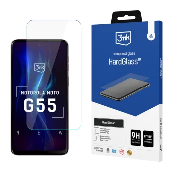 Apsauginis stiklas 3mk HardGlass skirtas Motorola Moto G55 5G