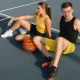 Krepšinio kamuolys 4Fizjo Falcon, 5 dydis, oranžinis