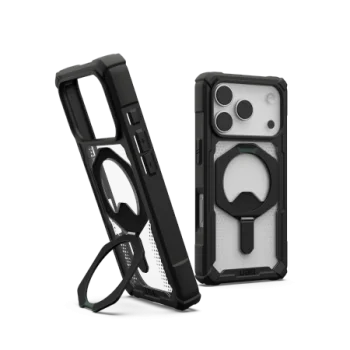 UAG Plasma XTE MagSafe Phone Case Cover iPhone 17 Pro - Clear Black