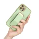 Telefono dėklas iPhone 13 Pro su kojele-stovu, žalias