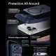 ESR Classic Hybrid MagSafe dėklas iPhone 18 Pro / 17 Pro, matinė tamsiai mėlyna