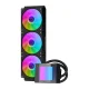 Procesoriaus vandens aušintuvas DarkFlash CB360 ARGB 3x120mm 300W, juodas