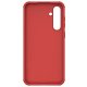 Samsung Galaxy S23 FE dėklas Nillkin Super Frosted Shield, raudonas