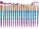 Professional Makeup Brush Set, 20 pcs