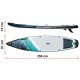 Pripučiama irklentė Neo-Sport Reefbreak 350 x 81 x 15 cm su kėde, 124039