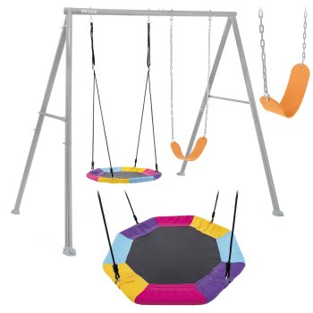 Intex 44126 dvigubos sodo sūpynės vaikams su lizdu