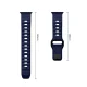 Laikrodžio dirželis Tech-Protect Silicone Line Apple Watch 44 / 45 / 46 / 49 mm, tamsiai mėlynas