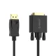 „Orico“ vaizdo laidas DisplayPort į DVI 4K, 3m, juodas