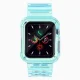 „Strap Light Set“ silikoninis dirželis ir dėklas „Apple Watch 42mm“, mėlynas