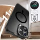 ESR Classic Hybrid Kickstand MagSafe dėklas ir stiklas iPhone 16, juodas