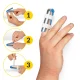 4Fizjo MED Finger Splint, Size M, Silver