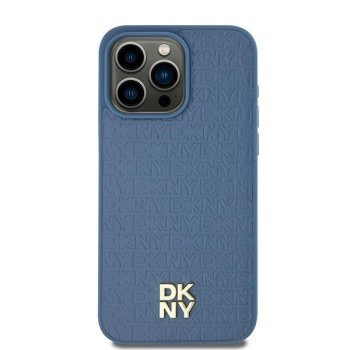 DKNY dėklas iPhone 15 / 14 / 13 su MagSafe, mėlynas