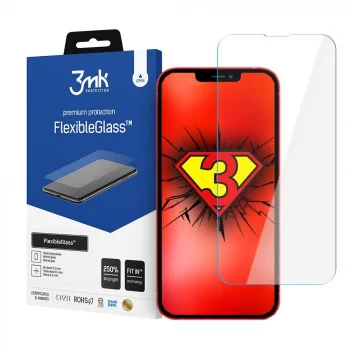3Mk Protection FlexibleGlass apsauginis stiklas, skirtas iPhone 13 Pro / 13