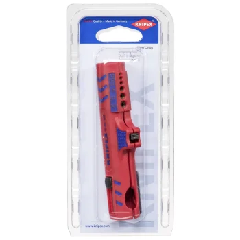 Universalus laidų izoliacijos nuėmiklis KNIPEX 16 85 125 SB, 125 mm