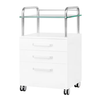 Podiatry Trolley 6053, White