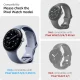 Hidrogelio apsauginė plėvelė Spigen Elite Shield EZ Fit, Google Pixel Watch (45 mm), 2 vnt., skaidri