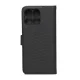 Atverčiamas dėklas Smart Triangle skirtas Motorola Edge 70 Fusion, juodas