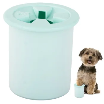 Silicone Paw Cleaner Cup for Dogs and Cats, Different colors
