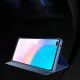 Atverčiamas dėklas Clear View Case telefonui Huawei nova 8i, juodas