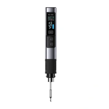 Litavimo pistoletas FNIRSI HS-02A 100W su antgalių rinkiniu ir dėklu