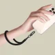Telefono riešo dirželis Tech-Protect C3S Rope su adapteriais, juodas