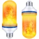 LED Lemputė su Gyvos Liepsnos Efektu E27 9W, Dekoratyvinė, Balta