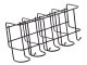 Metal Umbrella Holder Stand Umbrella Organiser with Hooks for Keys, Different colors