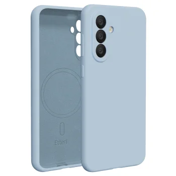 Etteri Silicone Mag dėklas Samsung Galaxy A57 5G, šviesiai mėlynas