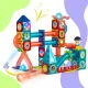 Ricokids Glow in the Dark Magnetic Blocks, 150-Piece Educational Building Set RK-782
