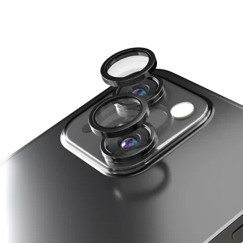 Etteri kameros apsauginis stiklas Apple iPhone 13 / 13 Mini, juodas