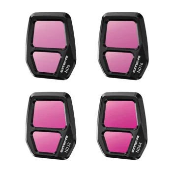 Sunnylife A3S-FI926 ND filtrų rinkinys AIR 3S (ND8, ND16, ND32, ND64, 4 vnt.)