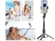 Asmenukių lazda su trikoju ir Bluetooth pulteliu, 90 cm, juoda