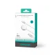 Joyroom S-IW012 dviejų funkcijų Lightning laidas ir Apple Watch įkroviklis 1.5m, baltas