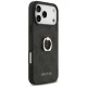 Guess 4G Ring Stand dėklas, skirtas iPhone 17 Pro Max, juodas