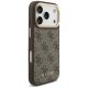 Guess 4G dėklas su MagSafe pinigine iPhone 17 Pro, rudas