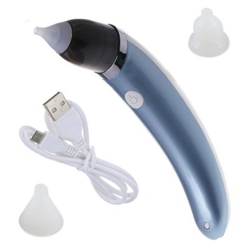 Electric Nasal Aspirator for Babies, 5 Levels, Blue