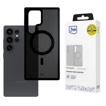 3mk COOLing MagCase dėklas Samsung Galaxy S25 Ultra, juodas