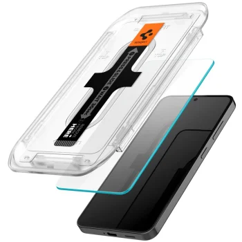 Spigen Samsung Galaxy S24 / S25 apsauginis stiklas GLAS.TR EZ FIT (2 vnt.), skaidrus