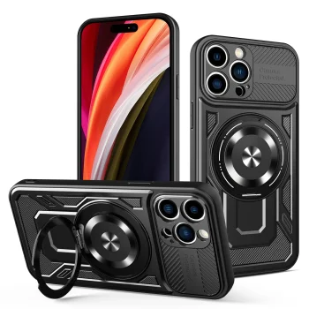 TFO Defender Armor Mag case for iPhone 14 Pro Max 6.7", black