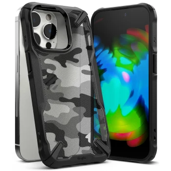 Apsauginis dėklas Apple iPhone 14 Pro, Ringke Fusion Matte, Camo