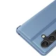 Hurtel Clear View atverčiamasis dėklas Samsung Galaxy S24 FE telefonui, mėlynas