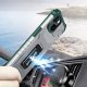 Crystal Ring Case Rugged Kickstand Cover for iPhone 13 mini, Green