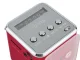 Nešiojama belaidė kolonėlė 06211_CZE su FM radiju ir Bluetooth, raudona