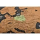 World Map Scratch Card Poster Best Gift for Traveler 23442 (with Accessories)