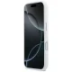 BMW M Silicon Horizontal Line MagSafe dėklas iPhone 17 Pro - Baltas