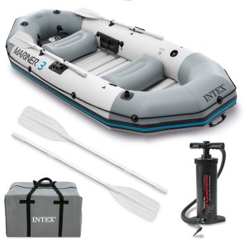 Pripučiama valtis INTEX Mariner 3 (3 asmenims, 400 kg) 68373
